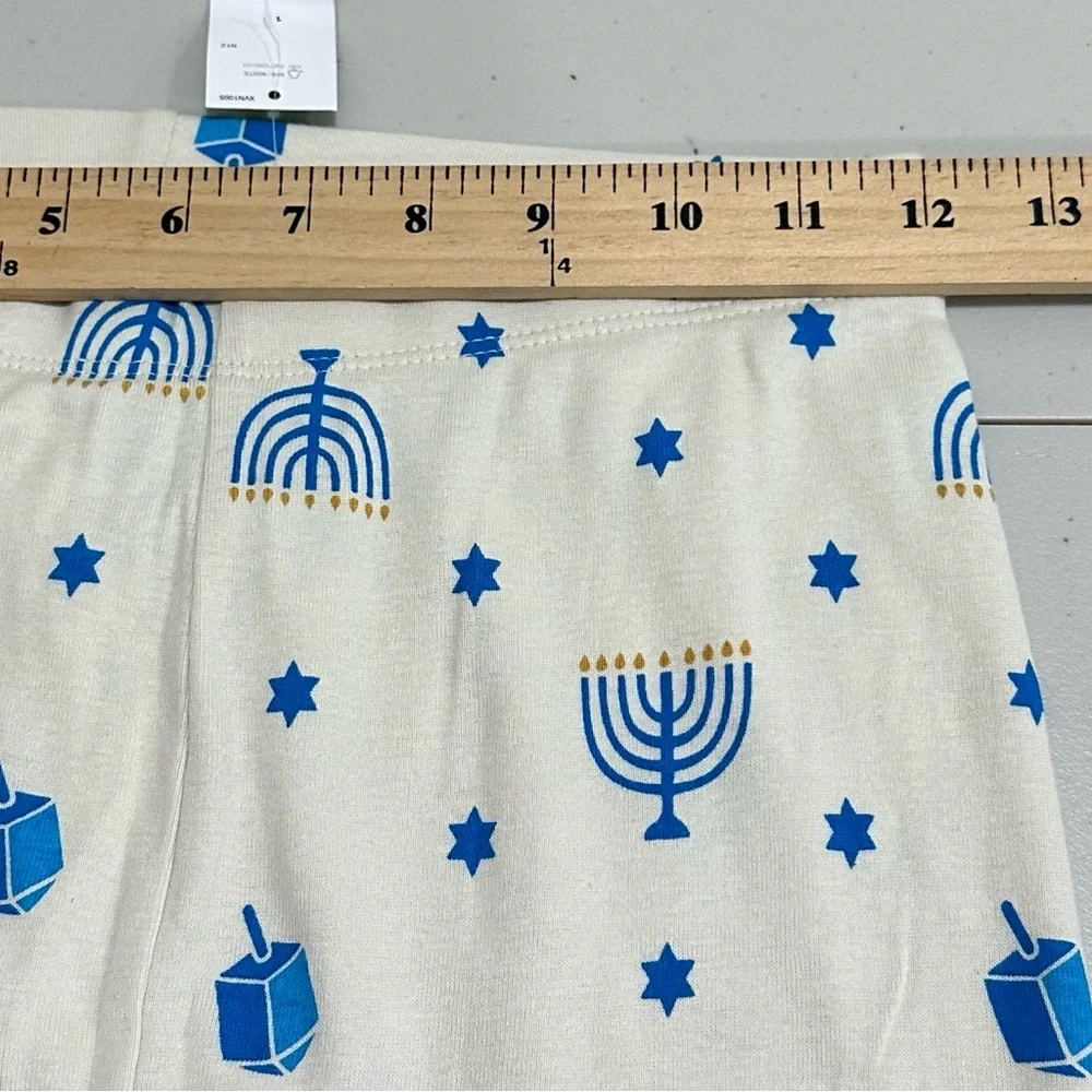 NWT GAP  Toddler Organic Cotton 2pc Hanukkah Pajama PJ Set - Size‎ 14 Years